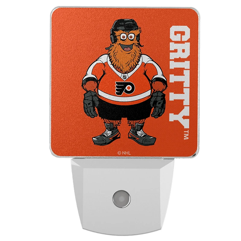 Philadelphia Flyers 2-Pack Solid Design Mascot Nightlight Set
