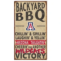 Arizona Wildcats 11'' x 20'' Indoor/Outdoor BBQ Sign