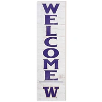 Washington Huskies 10'' x 35'' Indoor/Outdoor Welcome Sign