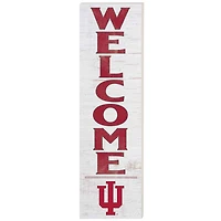 Indiana Hoosiers 10'' x 35'' Indoor/Outdoor Welcome Sign