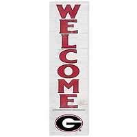 Georgia Bulldogs 10'' x 35'' Indoor/Outdoor Welcome Sign
