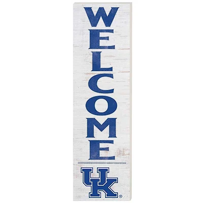 Kentucky Wildcats 10'' x 35'' Indoor/Outdoor Welcome Sign