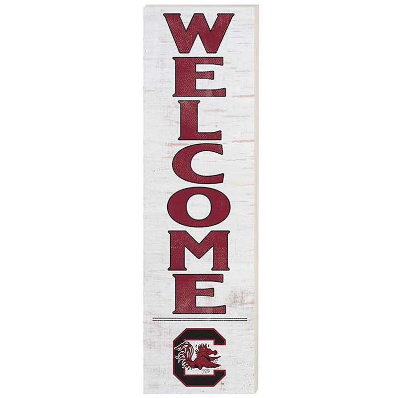 South Carolina Gamecocks 10'' x 35'' Indoor/Outdoor Welcome Sign
