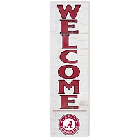 Alabama Crimson Tide 10'' x 35'' Indoor/Outdoor Welcome Sign