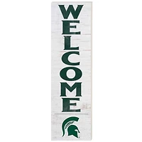 Michigan State Spartans 10'' x 35'' Indoor/Outdoor Welcome Sign