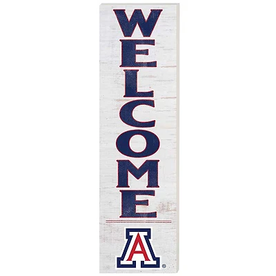Arizona Wildcats 10'' x 35'' Indoor/Outdoor Welcome Sign