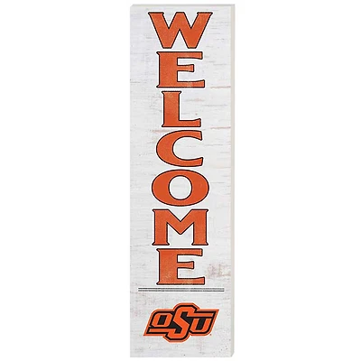 Oklahoma State Cowboys 10'' x 35'' Indoor/Outdoor Welcome Sign