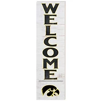 Iowa Hawkeyes 10'' x 35'' Indoor/Outdoor Welcome Sign