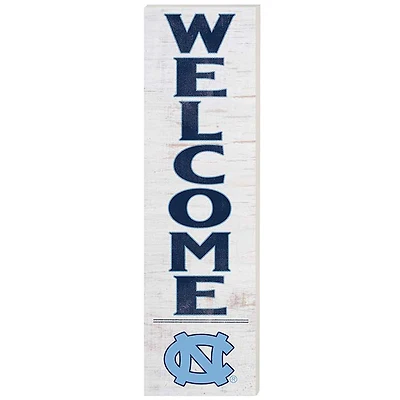 North Carolina Tar Heels 10'' x 35'' Indoor/Outdoor Welcome Sign