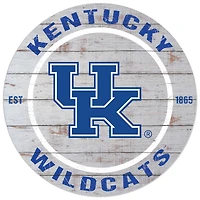 Kentucky Wildcats 20'' x 20'' Indoor/Outdoor Weathered Circle Sign