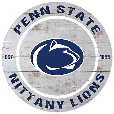 Penn State Nittany Lions 20'' x 20'' Indoor/Outdoor Weathered Circle Sign