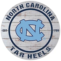 North Carolina Tar Heels 20'' x 20'' Indoor/Outdoor Weathered Circle Sign