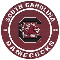 South Carolina Gamecocks 20'' x 20'' Indoor/Outdoor Circle Sign