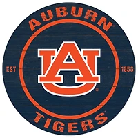 Auburn Tigers 20'' x 20'' Indoor/Outdoor Circle Sign