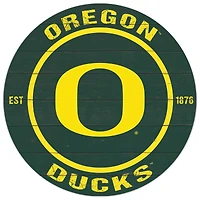 Oregon Ducks 20'' x 20'' Indoor/Outdoor Circle Sign