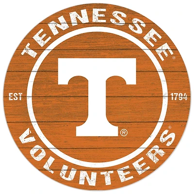 Tennessee Volunteers 20'' x 20'' Indoor/Outdoor Circle Sign
