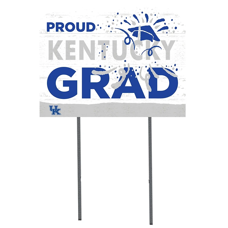 Kentucky Wildcats 18'' x 24'' Proud Grad Yard Sign