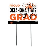 Oklahoma State Cowboys 18'' x 24'' Proud Grad Yard Sign