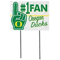 Oregon Ducks 18'' x 24'' #1 Fan Yard Sign