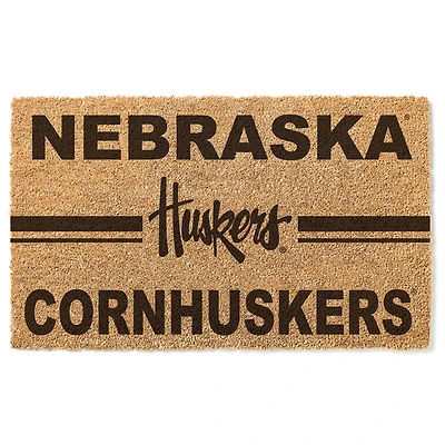 Nebraska Huskers 18" x 30" Team Logo Doormat