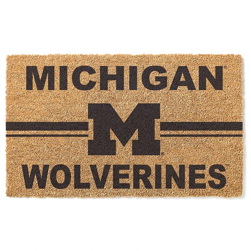 Michigan Wolverines 18" x 30" Team Logo Doormat