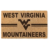 West Virginia Mountaineers 18" x 30" Team Logo Doormat