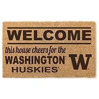 Washington Huskies 18" x 30" Welcome Doormat