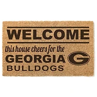 Georgia Bulldogs 18" x 30" Welcome Doormat