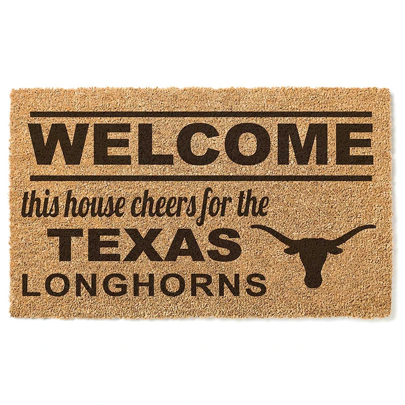 Texas Longhorns 18" x 30" Welcome Doormat