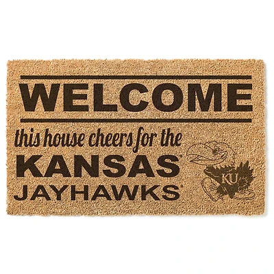 Kansas Jayhawks 18" x 30" Welcome Doormat
