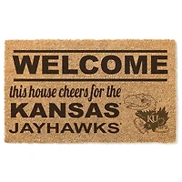 Kansas Jayhawks 18" x 30" Welcome Doormat