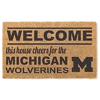 Michigan Wolverines 18" x 30" Welcome Doormat