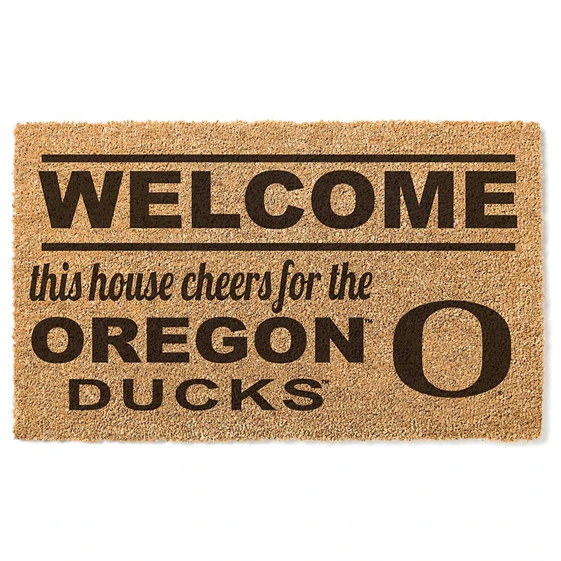 Oregon Ducks 18" x 30" Welcome Doormat