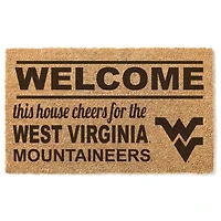 West Virginia Mountaineers 18" x 30" Welcome Doormat