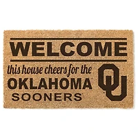 Oklahoma Sooners 18" x 30" Welcome Doormat
