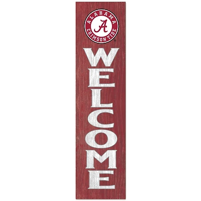 Alabama Crimson Tide 12'' x 48'' Welcome Outdoor Leaner