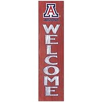 Arizona Wildcats 12'' x 48'' Welcome Outdoor Leaner