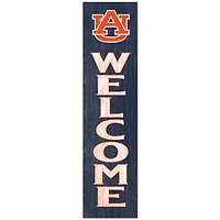 Auburn Tigers 12'' x 48'' Welcome Outdoor Leaner