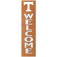 Tennessee Volunteers 12'' x 48'' Welcome Outdoor Leaner