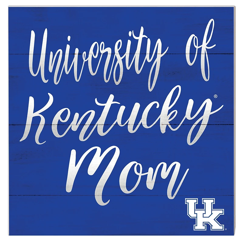 Kentucky Wildcats 10'' x 10'' Mom Plaque