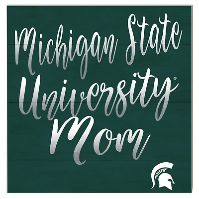 Michigan State Spartans 10'' x 10'' Mom Plaque