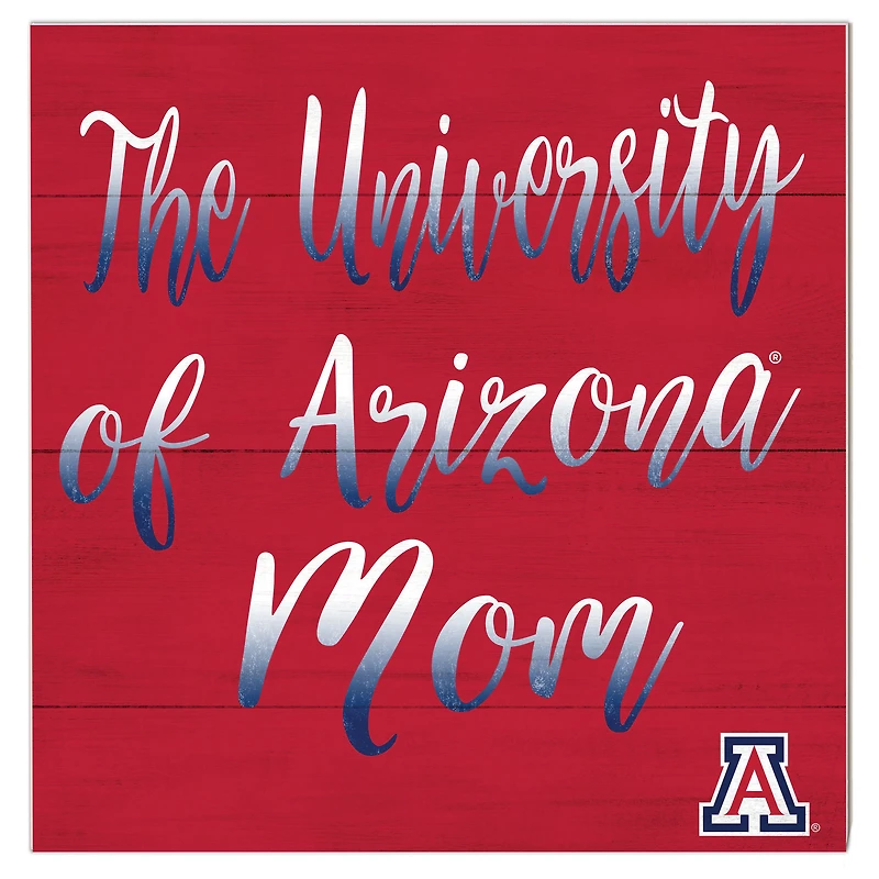 Arizona Wildcats 10'' x 10'' Mom Plaque