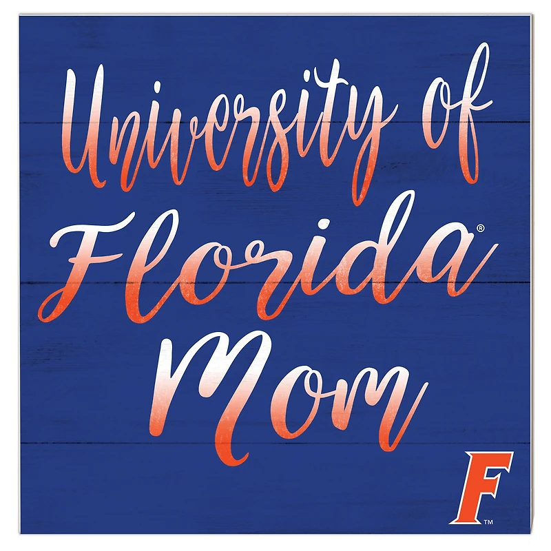 Florida Gators 10'' x 10'' Mom Plaque