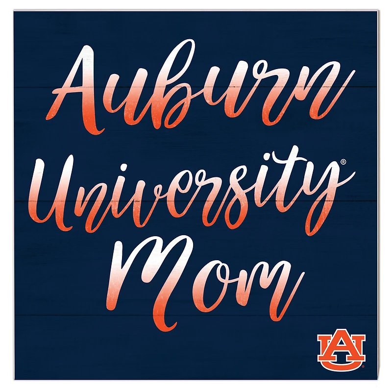 Auburn Tigers 10'' x 10'' Mom Plaque