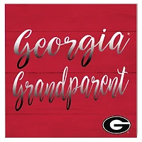 Georgia Bulldogs 10'' x 10'' Grandparent Plaque