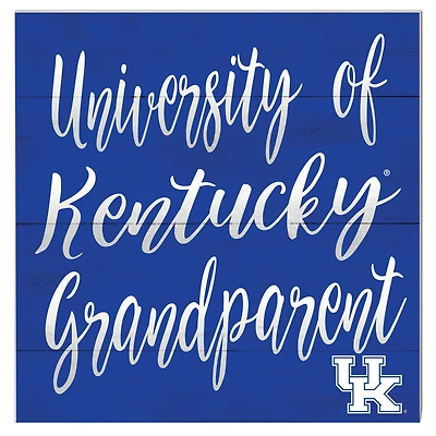 Kentucky Wildcats 10'' x 10'' Grandparent Plaque