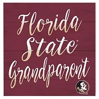Florida State Seminoles 10'' x 10'' Grandparent Plaque