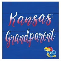 Kansas Jayhawks 10'' x 10'' Grandparent Plaque