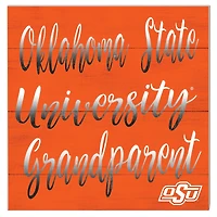 Oklahoma State Cowboys 10'' x 10'' Grandparent Plaque