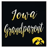 Iowa Hawkeyes 10'' x 10'' Grandparent Plaque